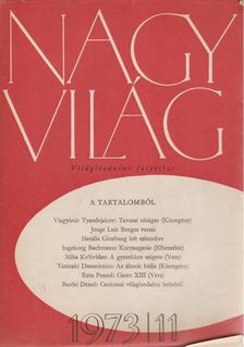 KARDOS LÁSZLÓ - Nagyvilág 1973/11. [antikvár]
