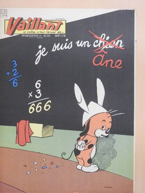 C. Arnal - PIF Vaillant 26. Octobre 1958 [antikvár]