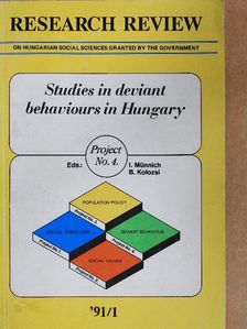 Andorka Rudolf - Studies in Deviant Behaviours in Hungary [antikvár]