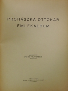 Almássy László - Prohászka Ottokár emlékalbum [antikvár]