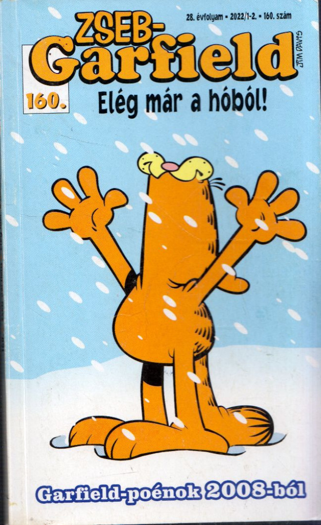 Jim Davis - Zseb-Garfield 160. [antikvár]
