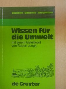 Gerda Zellentin - Wissen für die Umwelt [antikvár]