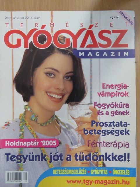 Természetgyógyász magazin 2005. január [antikvár]