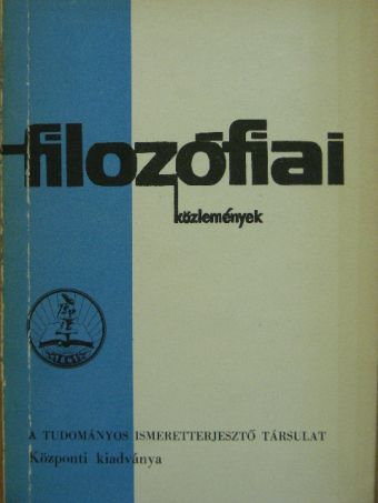 Fehér Márta - Filozófiai közlemények 1971/2. [antikvár]