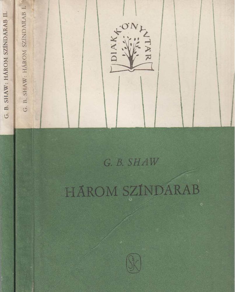 SHAW, G.B. - Három színdarab I-II. kötet [antikvár]