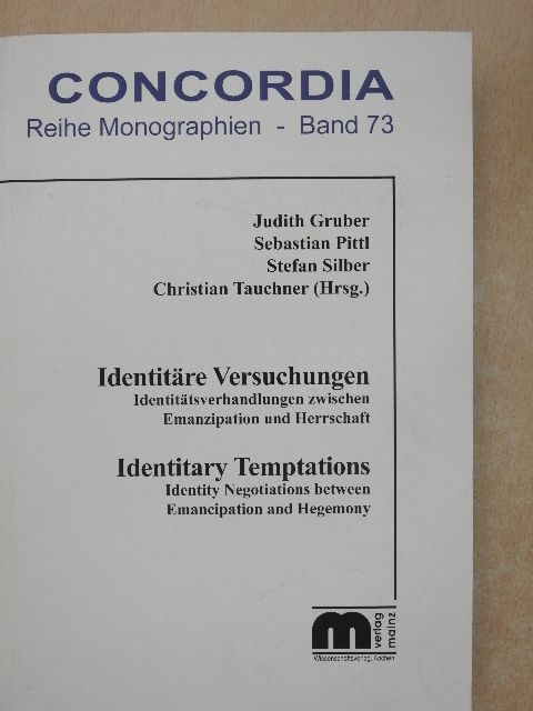 Armin Manuel Kummer - Identitäre Versuchungen/Identitary Temptations [antikvár]
