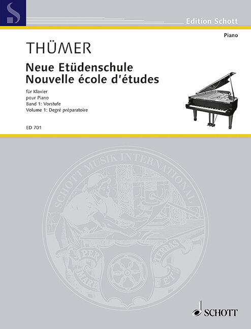 THÜMER NEUE ETÜDENSCHULE FÜR KLAVIER I VORSTUFE