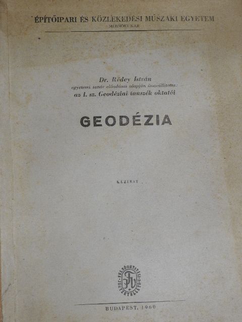 Dr. Rédey István - Geodézia [antikvár]