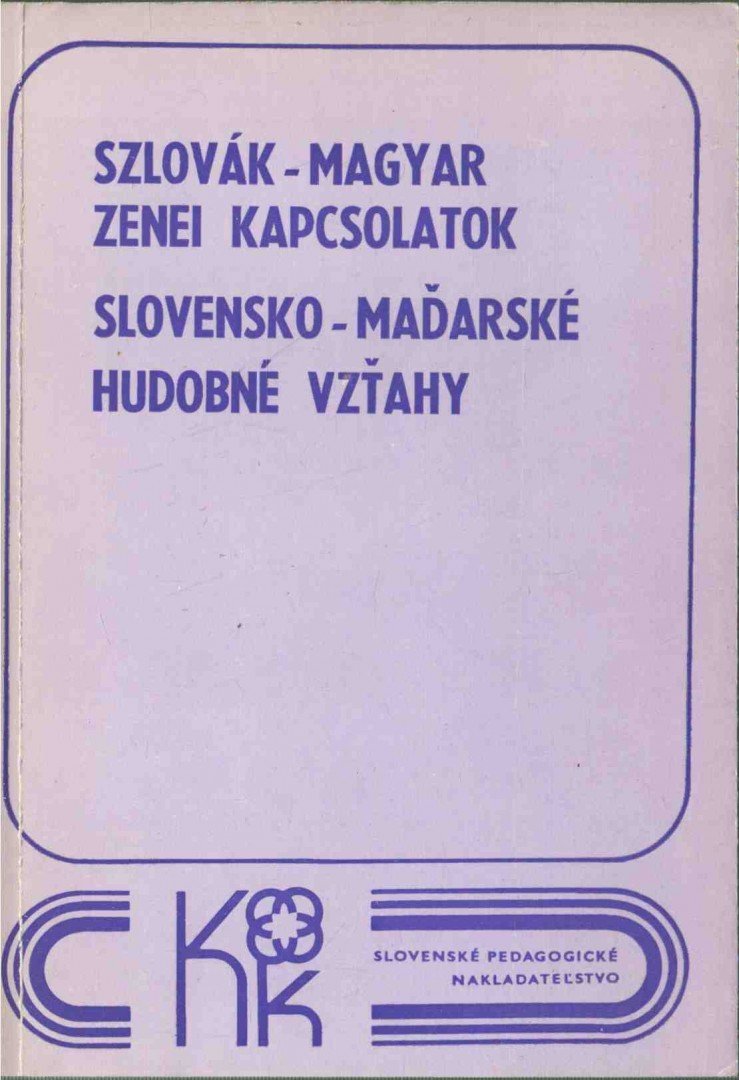 Alexander Mózi - Szlovák-magyar zenei kapcsolatok / Slovensko-madarské hudobné vztahy [antikvár]
