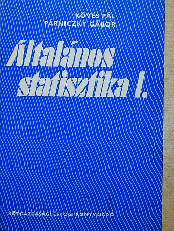 Köves Pál - Általános statisztika I. [antikvár]