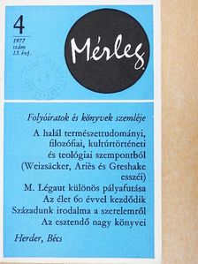 André Leroi-Gourhan - Mérleg 1977/4 [antikvár]