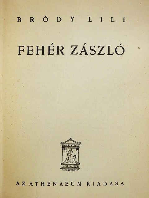 Bródy Lili - Fehér zászló [antikvár]