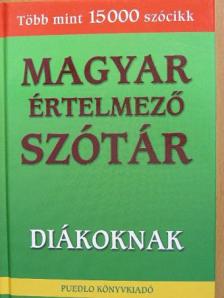 Magyar értelmező szótár diákoknak [antikvár]