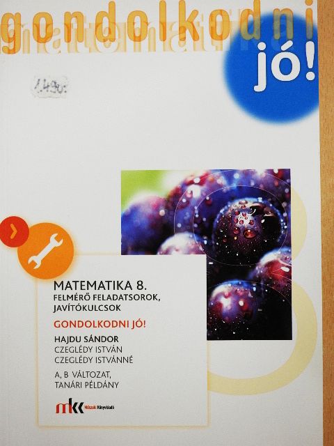 Dr. Czeglédy István - Matematika 8. [antikvár]