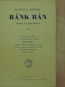 Katona József - Bánk Bán [antikvár]