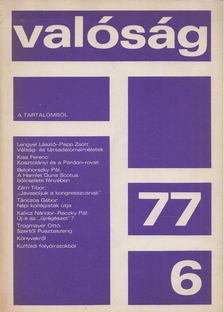 Ortutay Gyula - Valóság 1977/6. [antikvár]