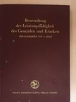 Dr. Fritz Paetzold - Beurteilung der Leistungsfähigkeit des Gesunden und Kranken [antikvár]
