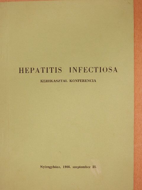 Dr. Csinády László - Hepatitis Infectiosa [antikvár]