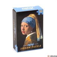 JIG9698-9 - PP Mini Masterpieces kirakós: A Leány gyöngy fülbevalóval