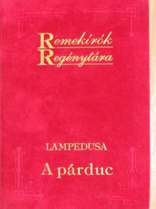 Giuseppe Tomasi di Lampedusa - A párduc [antikvár]