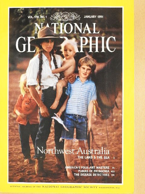 Harvey Arden - National Geographic January 1991 [antikvár]