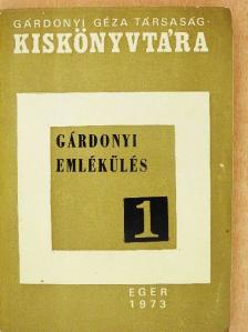 Kispéter András - Gárdonyi emlékülés [antikvár]