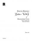 Kodály Zoltán - MAROSSZÉKER TAENZE (MAROSSZÉKI TÁNCOK) FÜR KLAVIER