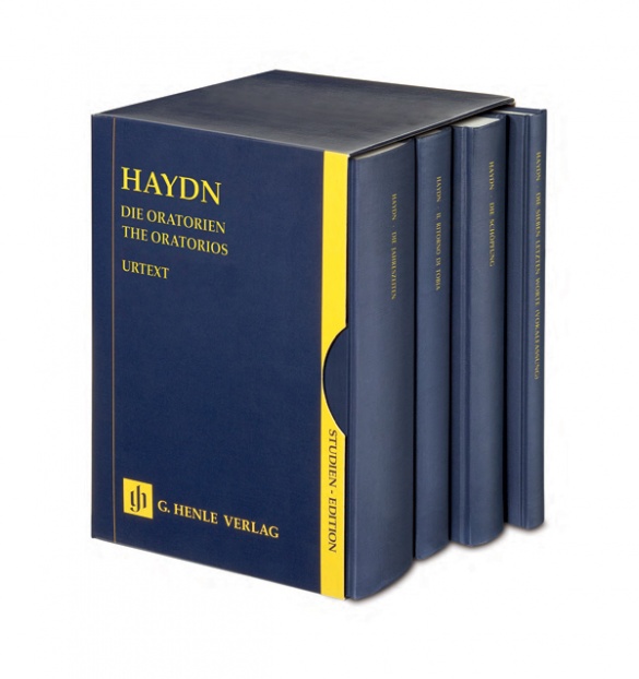 HAYDN JOSEPH - DIE ORATORIEN STUDIENPARTITUR URTEXT 4 BAENDE LEINEN
