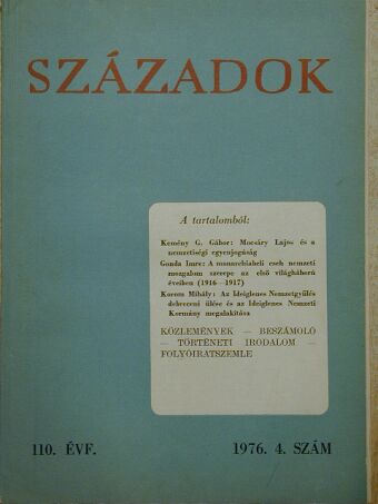 Andrei Otetea - Századok 1976/4. [antikvár]