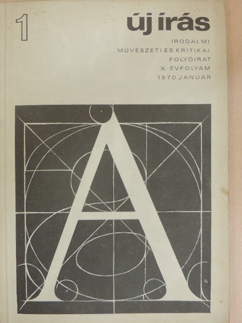 Döbrentei Kornél - Új írás 1970. január [antikvár]