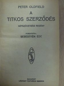 Octave Aubry - A titkos szerződés/Három dáma [antikvár]