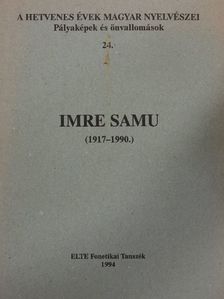 Imre Samu [antikvár]