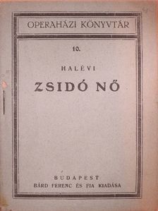 Halévy - Zsidó nő [antikvár]
