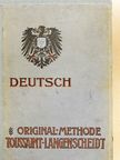 Original-Methode Toussaint-Langenscheidt - Deutsch (gótbetűs) [antikvár]