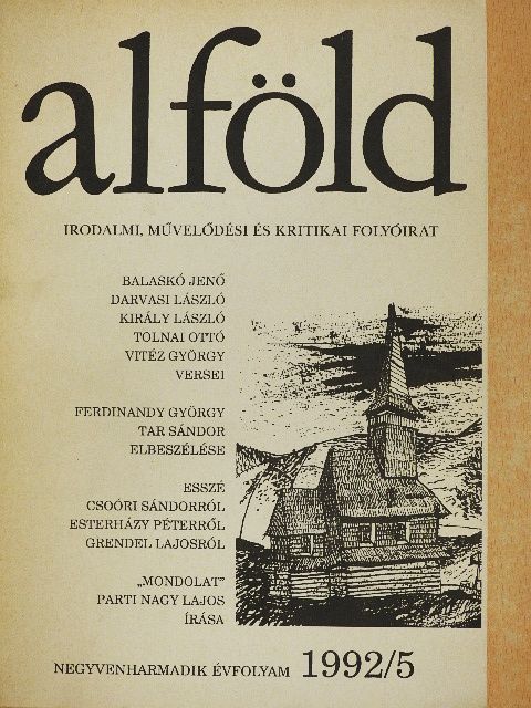 Balaskó Jenő - Alföld 1992. május [antikvár]