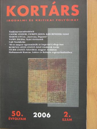 Alföldy Jenő - Kortárs 2006. február [antikvár]