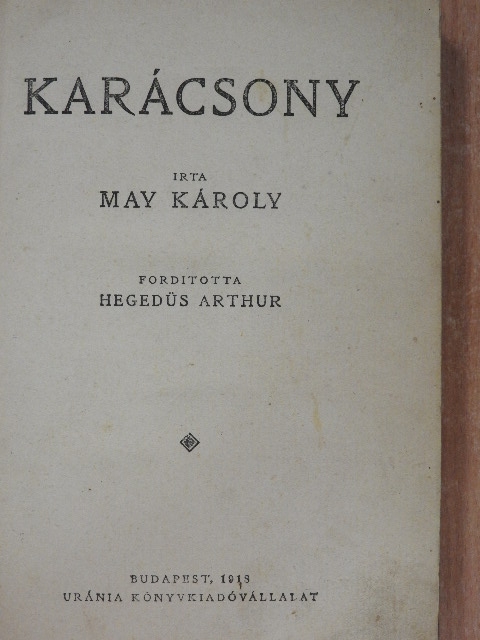 May Károly - Karácsony [antikvár]