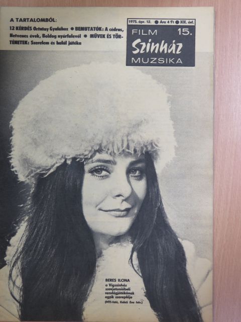 Albert István - Film-Színház-Muzsika 1975. április 12. [antikvár]