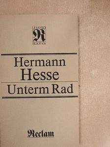 Hermann Hesse - Unterm Rad [antikvár]