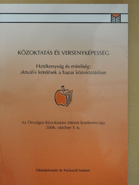 Balázs Éva - Közoktatás és versenyképesség [antikvár]