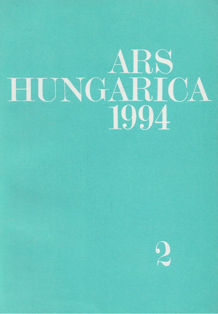 Bernáth Mária - Ars hungarica 1994/2 [antikvár]