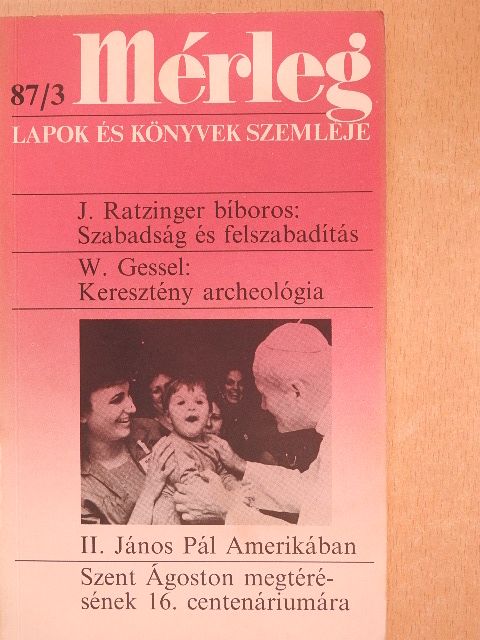 Giancarlo Collet - Mérleg 1987/3. [antikvár]
