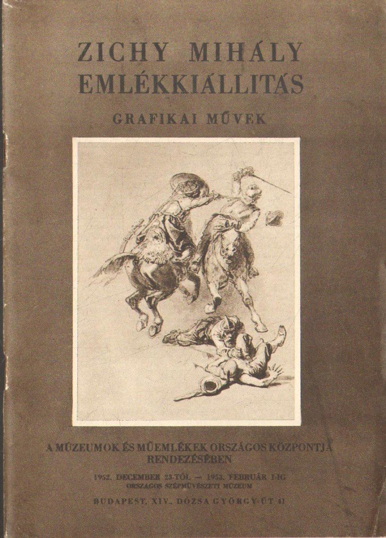 BÉNYI LÁSZLÓ - Zichy Mihály emlékkiállítás [antikvár]