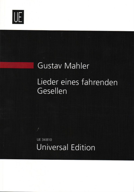 MAHLER - LIEDER EINES FAHRENDEN GESELLEN FÜR SINGSTIMME UND ORCHESTER, STUDIENPARTITUR