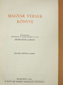 Ábrányi Emil - Magyar versek könyve [antikvár]
