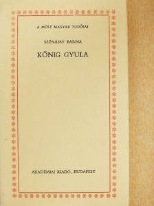 Szénássy Barna - Kőnig Gyula [antikvár]