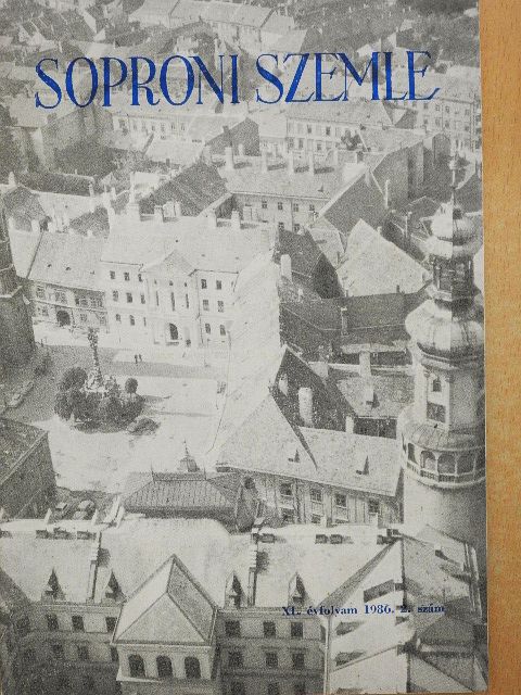 Fogarassy László - Soproni Szemle 1986/2. [antikvár]