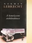 Norman Lebrecht - A komolyzene anekdotakincse [antikvár]
