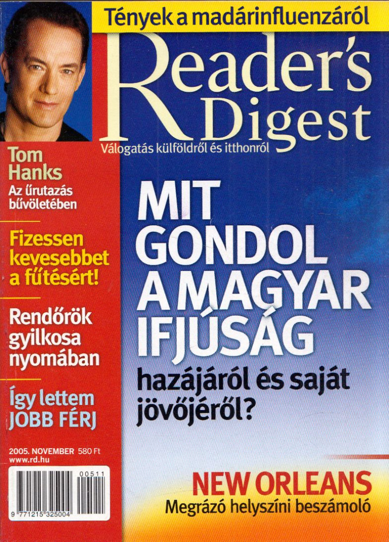 Zsámboki Péter - Reader's Digest 2005. november [antikvár]