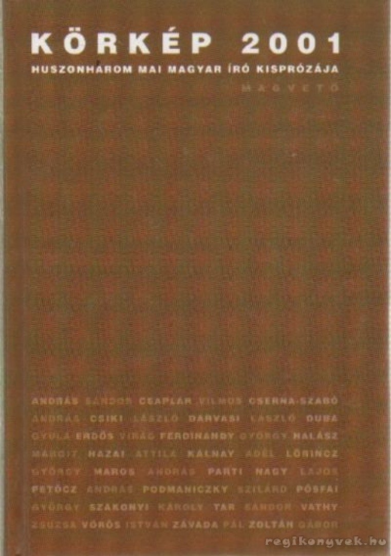Körmendy Zsuzsanna - Körkép 2001 [antikvár]